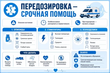 Помощь при передозировке в Ступино