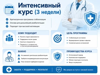 Реабилитация за 21 день в Ступино