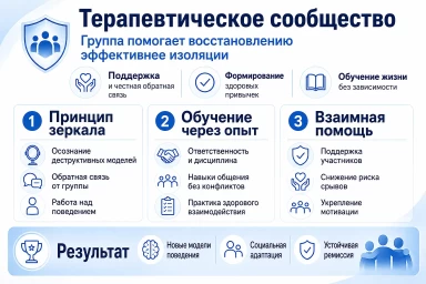 Терапевтическое сообщество в Ступино